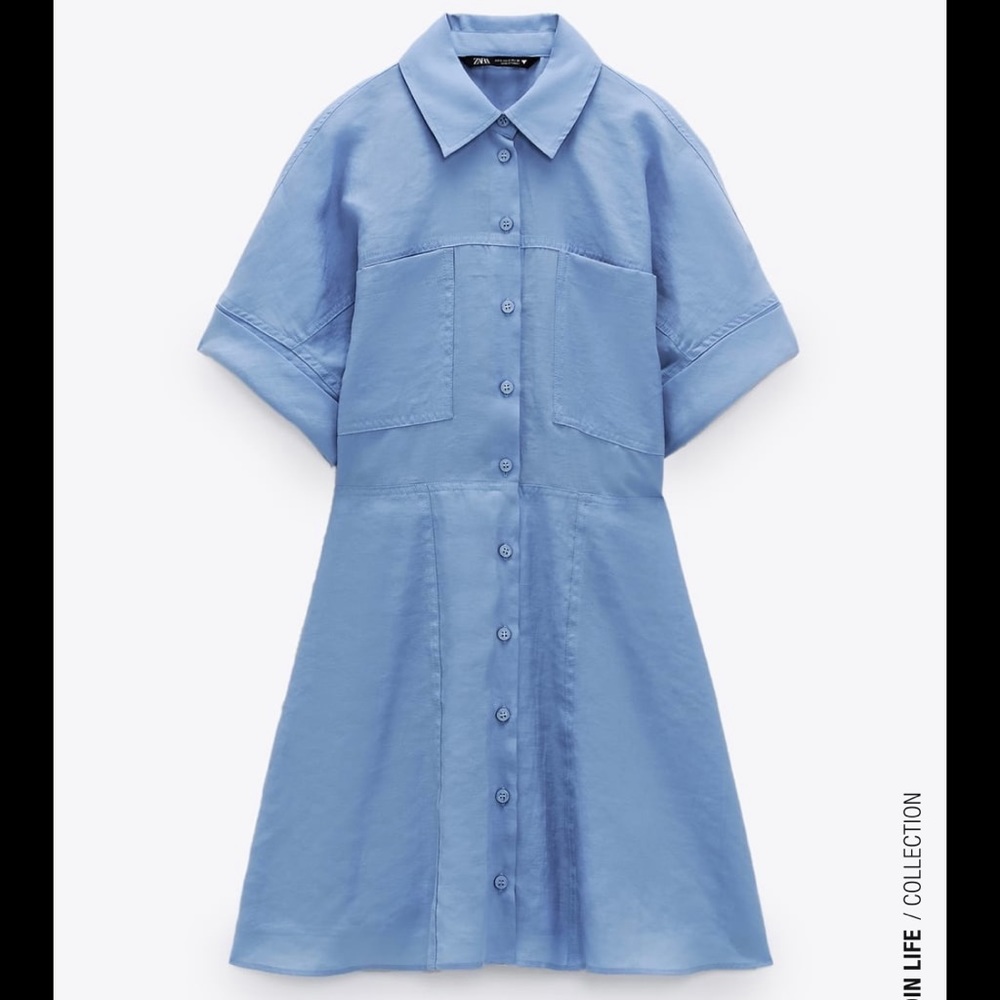 Blue Zara Dress